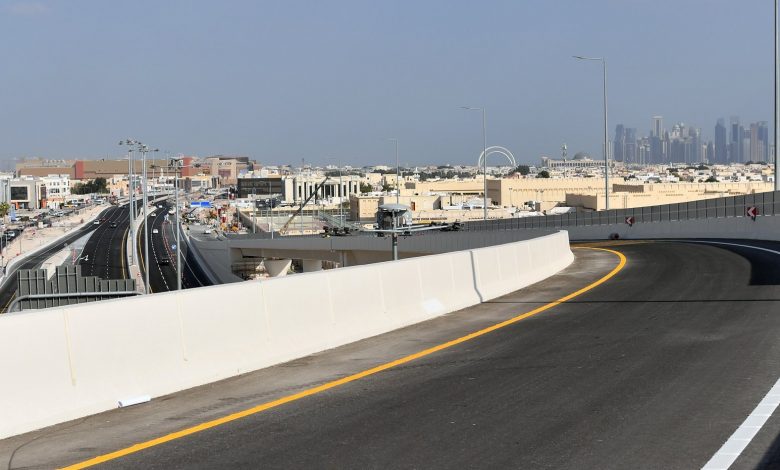 Ashghal opens the 7th bridge at Umm Lekhba intersection Ashghal opens the 7th bridge at Umm Lekhba intersection