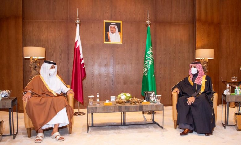 Amir Meets Saudi Crown Prince Amir Meets Saudi Crown Prince
