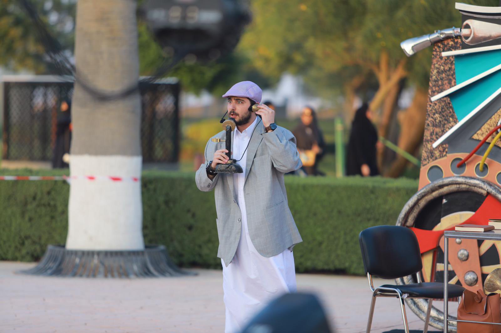 Mobile theatre show staged at Al Khor Park