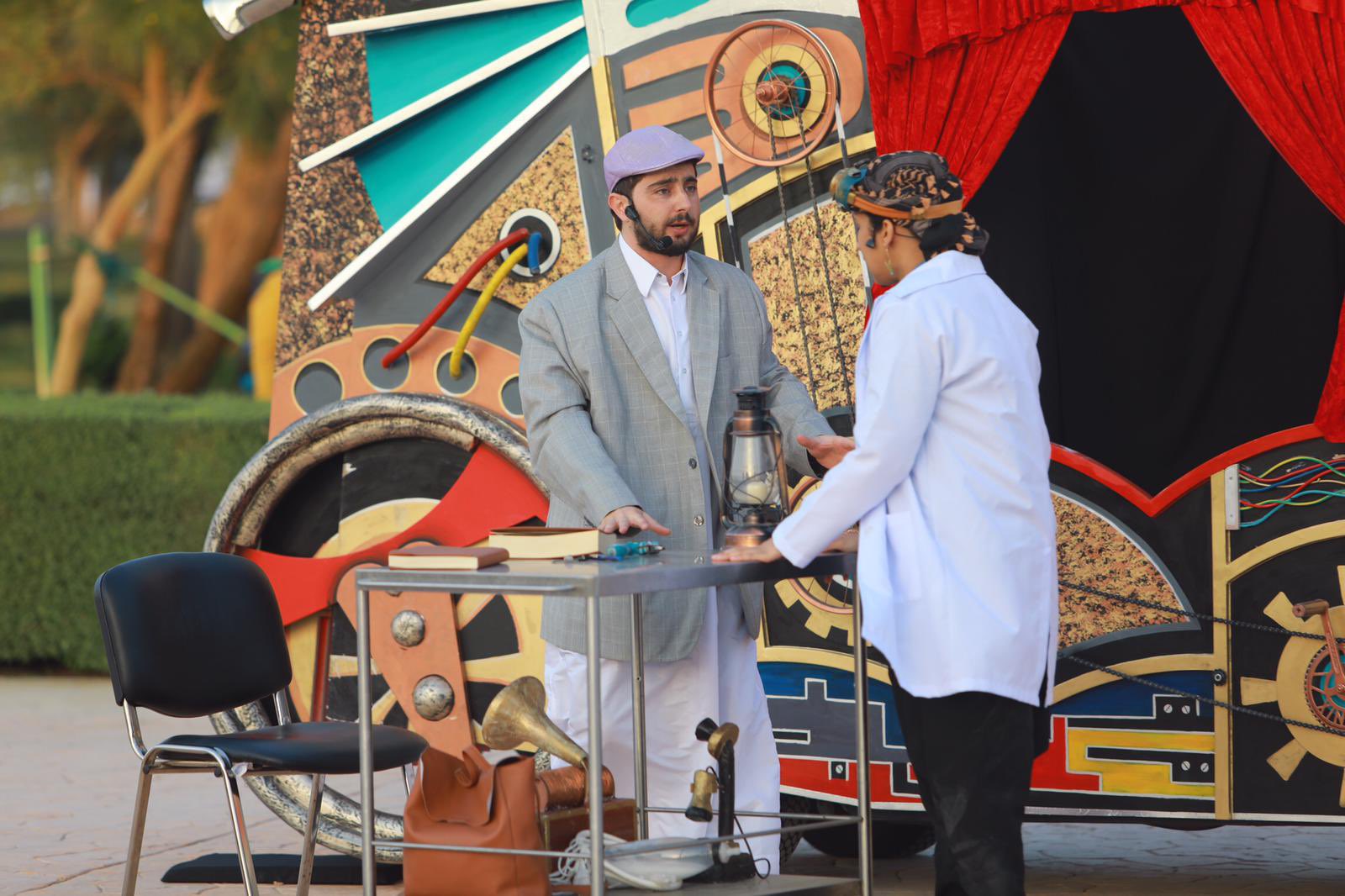 Mobile theatre show staged at Al Khor Park