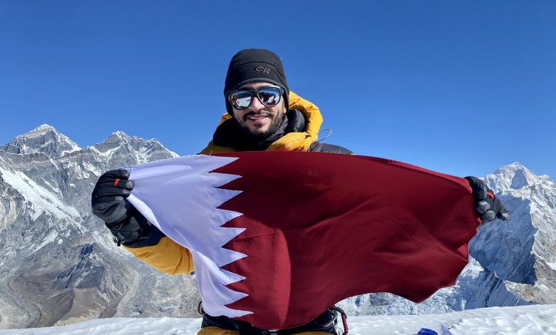 Fahad Badar succeeds at climbing the highest peak in Nepal Fahad Badar succeeds at climbing the highest peak in Nepal
