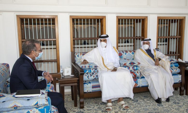 Amir Meets President of Inter-Parliamentary Union Amir Meets President of Inter-Parliamentary Union