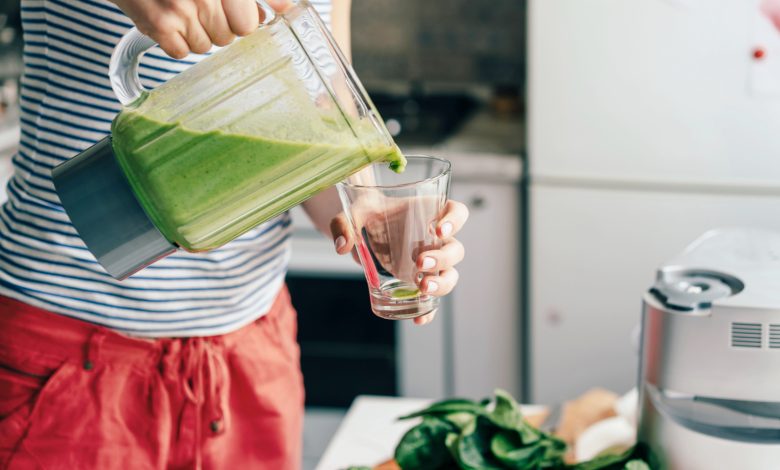 Get your greens and fruit in a glass with this nourishing yogurt smoothie Get your greens and fruit in a glass with this nourishing yogurt smoothie