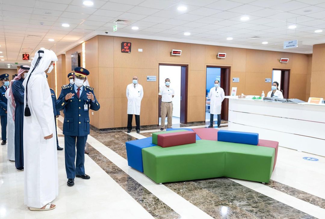 Amir Visits Aviation Medical Center