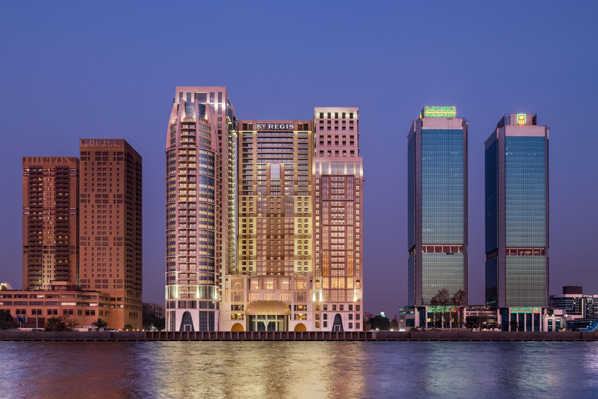 Qatar's Minister of Finance in Cairo to open the St. Regis Hotel Qatar's Minister of Finance in Cairo to open the St. Regis Hotel