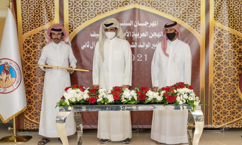 Sheikh Joaan Crowns Winners of Day 9 of HH the Father Amir Camel Racing Festival Sheikh Joaan Crowns Winners of Day 9 of HH the Father Amir Camel Racing Festival