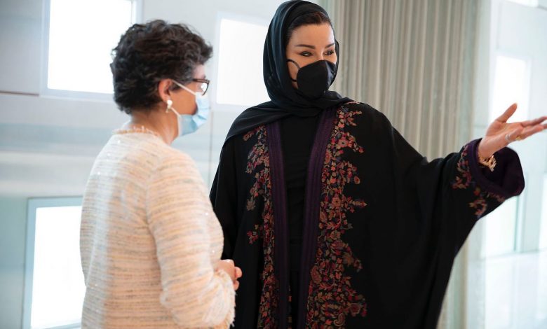 Sheikha Moza Meets Spanish Minister for Foreign Affairs Sheikha Moza Meets Spanish Minister for Foreign Affairs