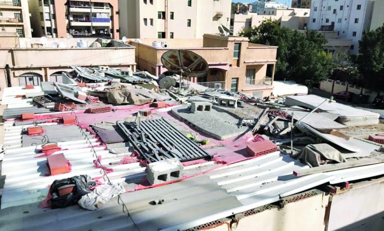 People setting up events on rooftops, leaving trash behind People setting up events on rooftops, leaving trash behind