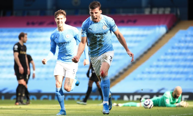 Man City wins 14th straight game to lead EPL Man City wins 14th straight game to lead EPL