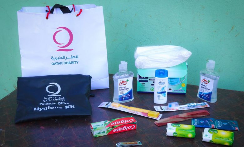 Qatar Charity distributes hygiene kits to orphans in Pakistan Qatar Charity distributes hygiene kits to orphans in Pakistan