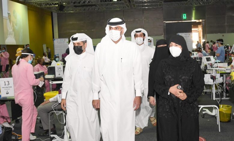 Prime Minister Visits Temporary COVID-19 Vaccination Center Prime Minister Visits Temporary COVID-19 Vaccination Center