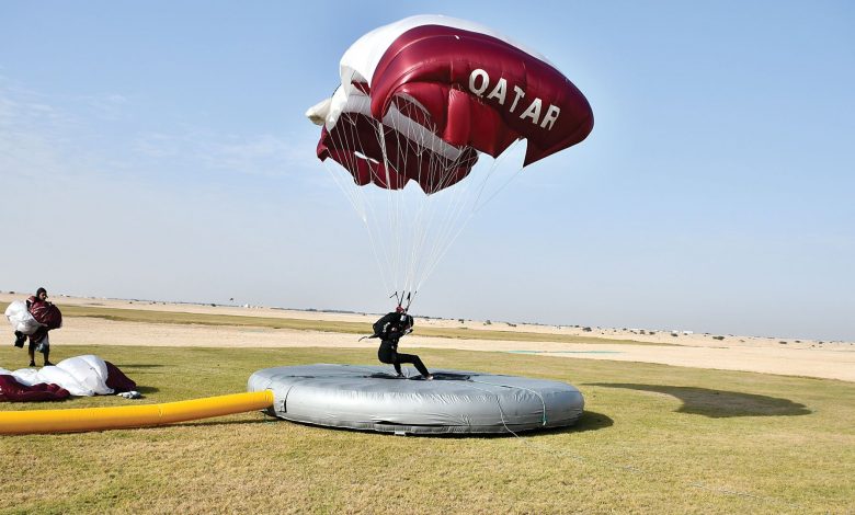 Parachuting Championship: Qatar national team closest to winning the title Parachuting Championship: Qatar national team closest to winning the title