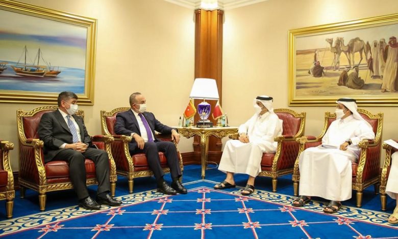 Foreign Minister Meets Turkish Counterpart Foreign Minister Meets Turkish Counterpart