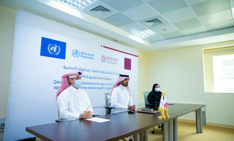 QFFD Signs a Core Contribution Agreement with WHO QFFD Signs a Core Contribution Agreement with WHO