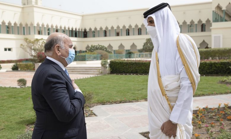 Amir Meets Foreign Minister of Iraq Amir Meets Foreign Minister of Iraq