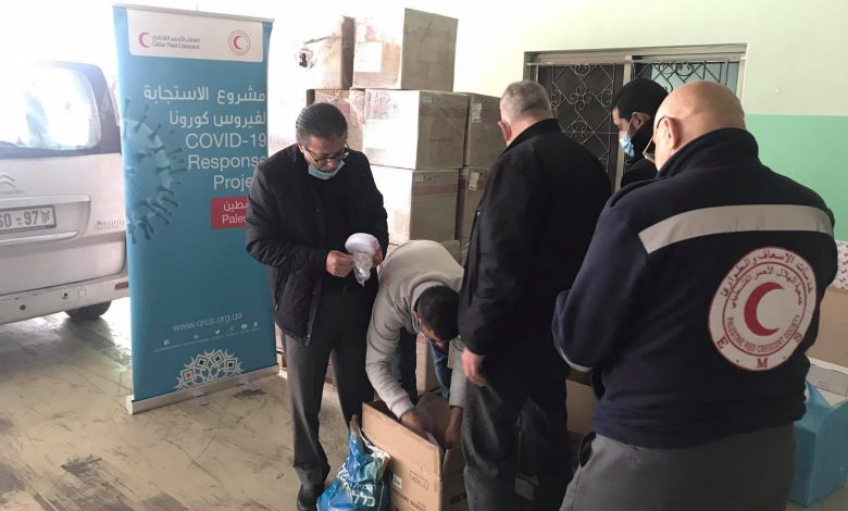 QRCS Supports PRCS COVID-19 Control Efforts in West Bank QRCS Supports PRCS COVID-19 Control Efforts in West Bank