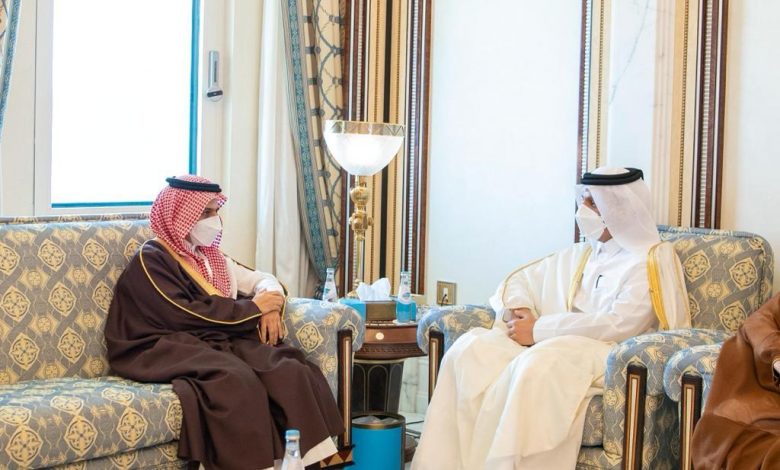 Minister of Foreign Affairs Meets Saudi Counterpart Minister of Foreign Affairs Meets Saudi Counterpart