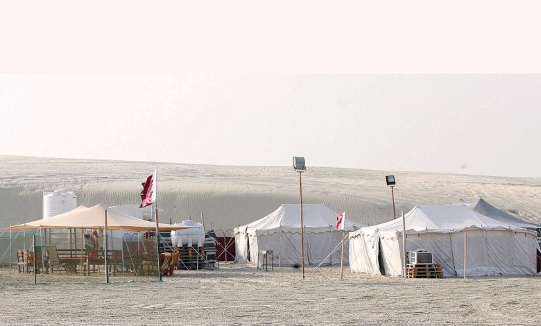 Wind crashes camps in Sealine and Al Udeid, no casualties Wind crashes camps in Sealine and Al Udeid, no casualties