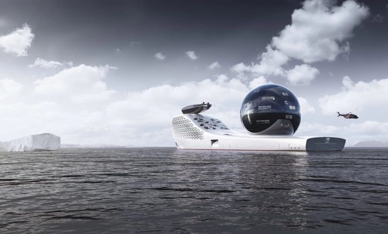 "Earth 300" the largest exploration ship in history "Earth 300" the largest exploration ship in history