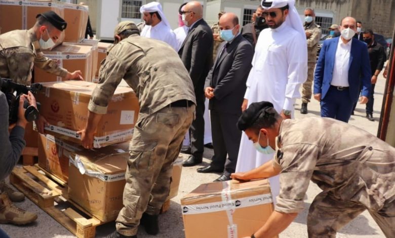 Qatari Aid Shipment Arrives in Lebanon Qatari Aid Shipment Arrives in Lebanon