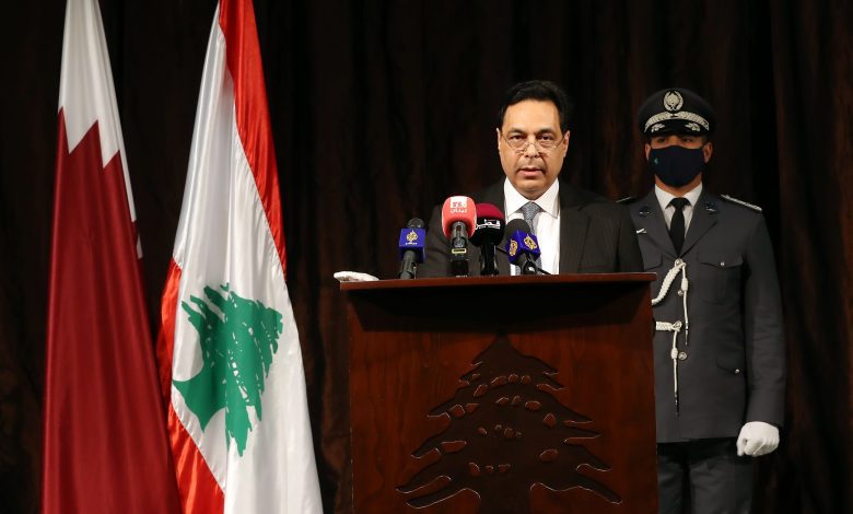 Qatar Continues to Support Lebanon without Fanfare or Political Calculations: Diab Qatar Continues to Support Lebanon without Fanfare or Political Calculations: Diab