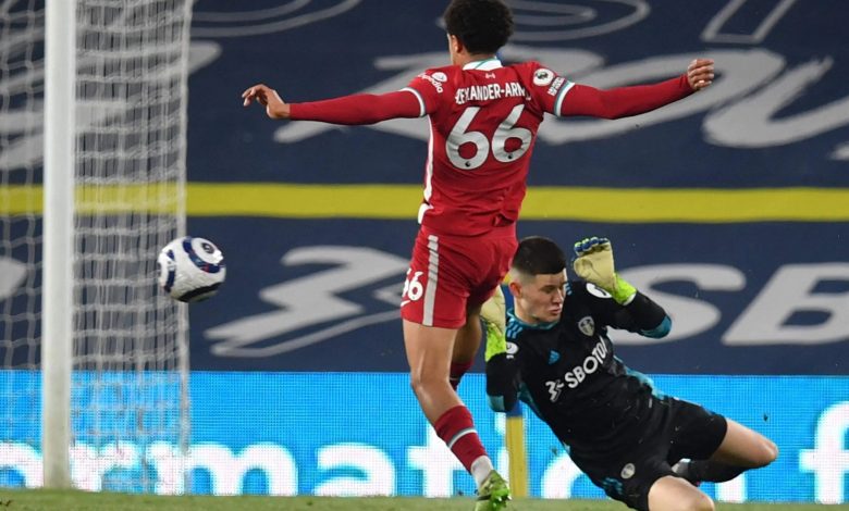 Liverpool held to a draw in the Premier League by Leeds United Liverpool held to a draw in the Premier League by Leeds United