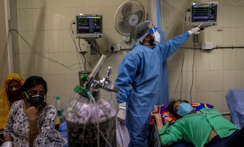 Indian hospitals turn away patients in Covid-19 'tsunami' Indian hospitals turn away patients in Covid-19 'tsunami'