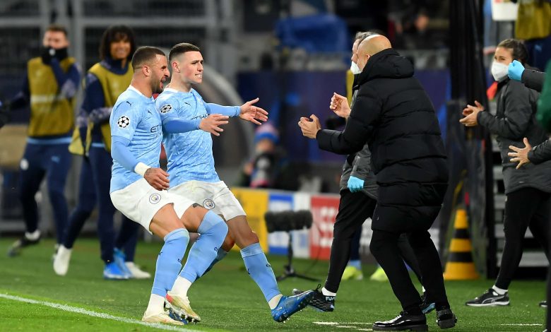 Man City reach Champions League semis with 2-1 win at Dortmund Man City reach Champions League semis with 2-1 win at Dortmund