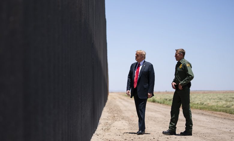 Pentagon to cancel Trump border wall projects Pentagon to cancel Trump border wall projects