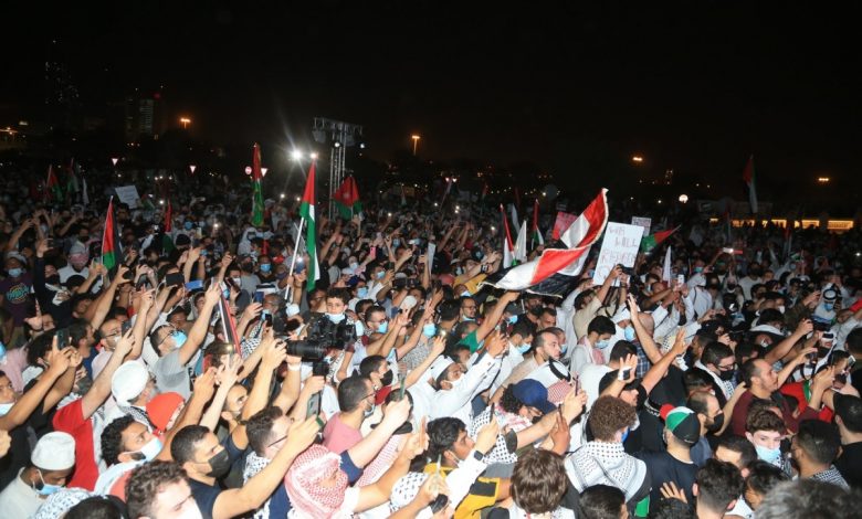 From proud Qatar to Jerusalem and Gaza .. Mass solidarity epic From proud Qatar to Jerusalem and Gaza .. Mass solidarity epic