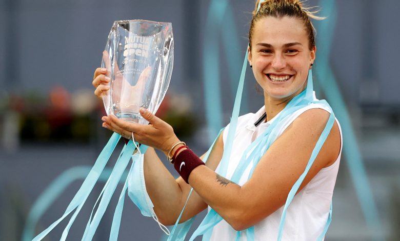 Sabalenka shocks world number one Barty to win Madrid Open Sabalenka shocks world number one Barty to win Madrid Open