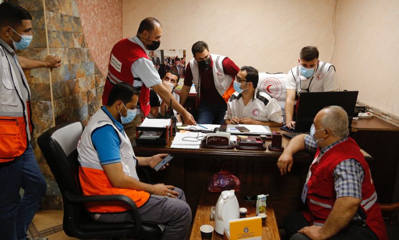 QRCS Office in Gaza Resumes Work QRCS Office in Gaza Resumes Work