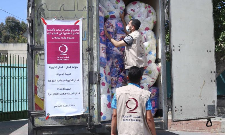 QC Continues to Carry out Relief Projects for the Affected in Gaza QC Continues to Carry out Relief Projects for the Affected in Gaza