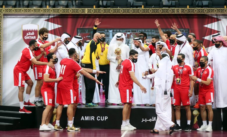 Sheikh Joaan Crowns Al Arabi Champion of Amir Handball Cup Sheikh Joaan Crowns Al Arabi Champion of Amir Handball Cup