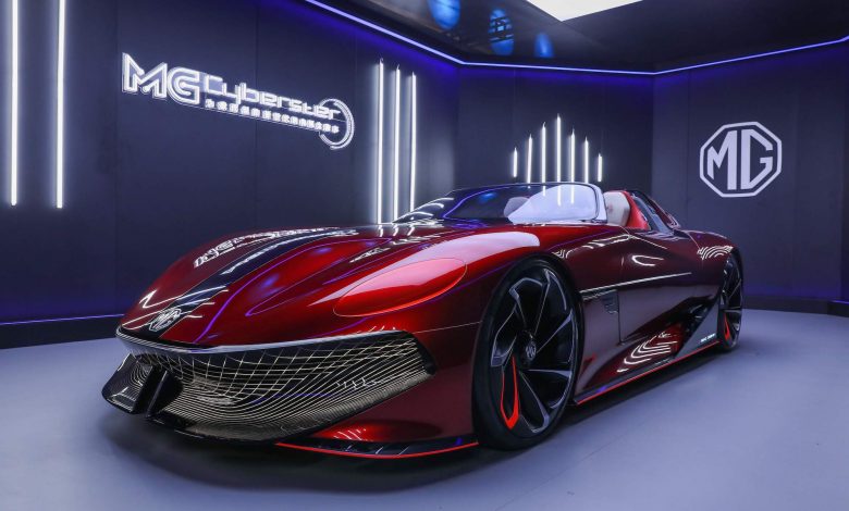 MG Motor reveals more details about its Cyberster Concept Car MG Motor reveals more details about its Cyberster Concept Car