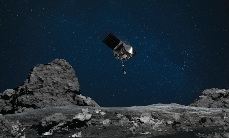 NASA spacecraft starts trip back to Earth after collecting asteroid samples NASA spacecraft starts trip back to Earth after collecting asteroid samples
