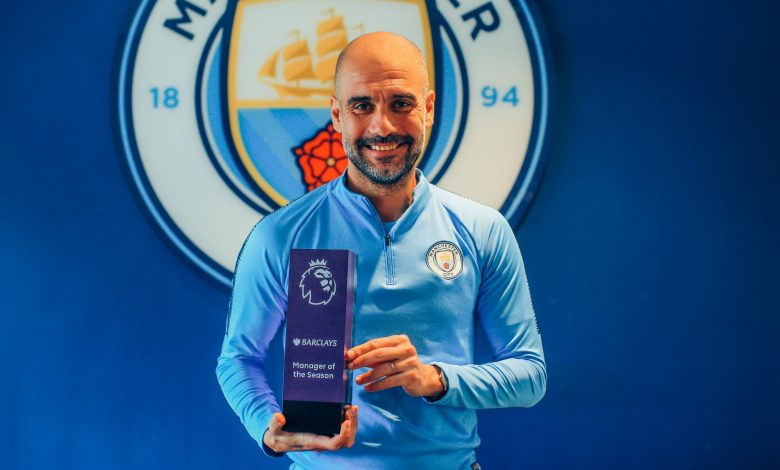 Pep Guardiola named EPL manager of the season Pep Guardiola named EPL manager of the season
