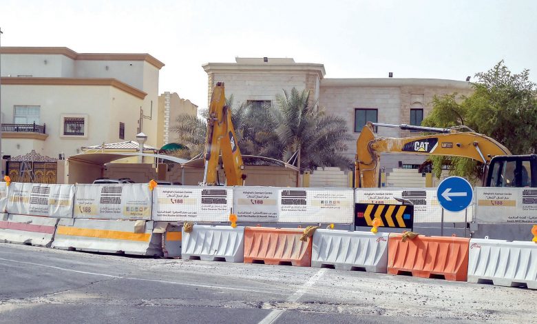 Excavations disturb the joy of Al-Mearad residents in developing the area Excavations disturb the joy of Al-Mearad residents in developing the area