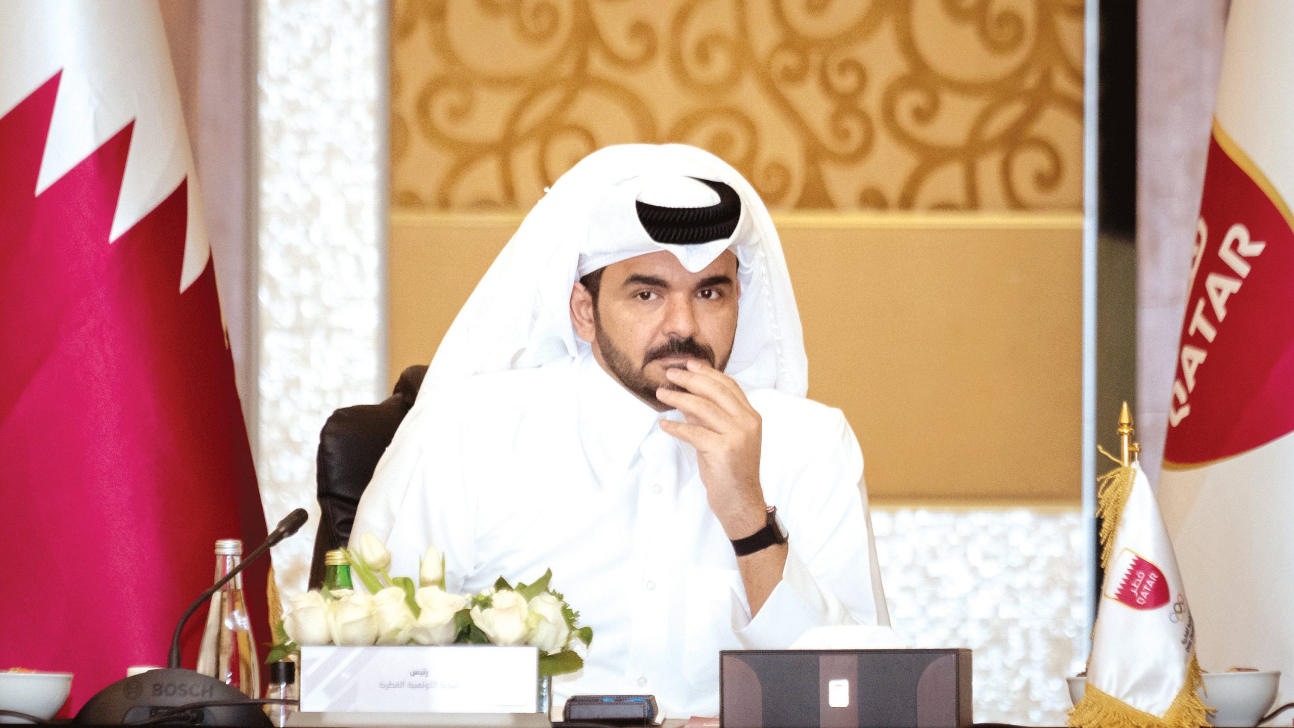 Sheikh Joaan bin Hamad Reelected President of QOC