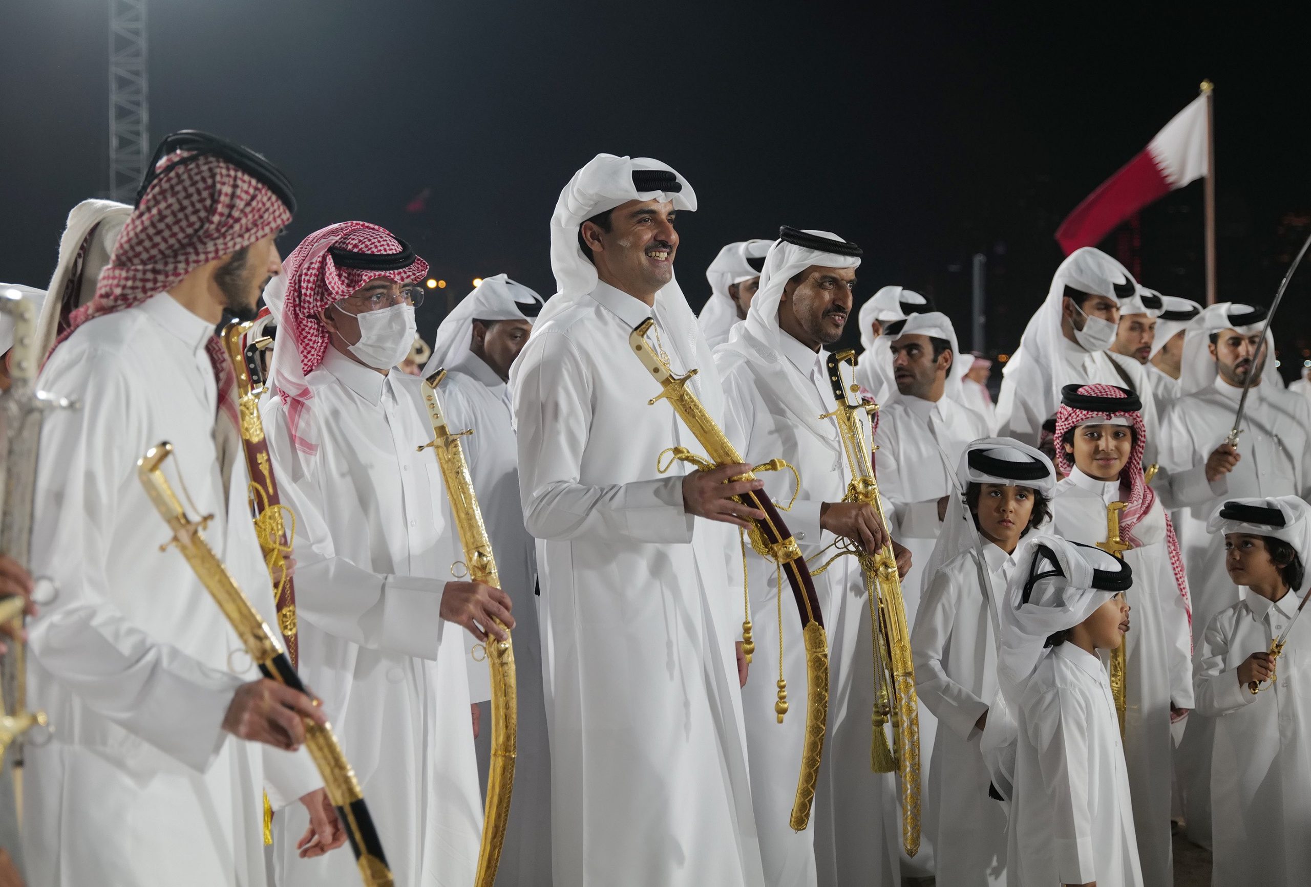 HH the Amir Participates in Qatar's Arda