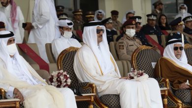HH the Amir, HH the Father Amir Attend National Day Parade