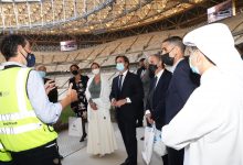 President of Uruguay and his Wife Visit Lusail Stadium