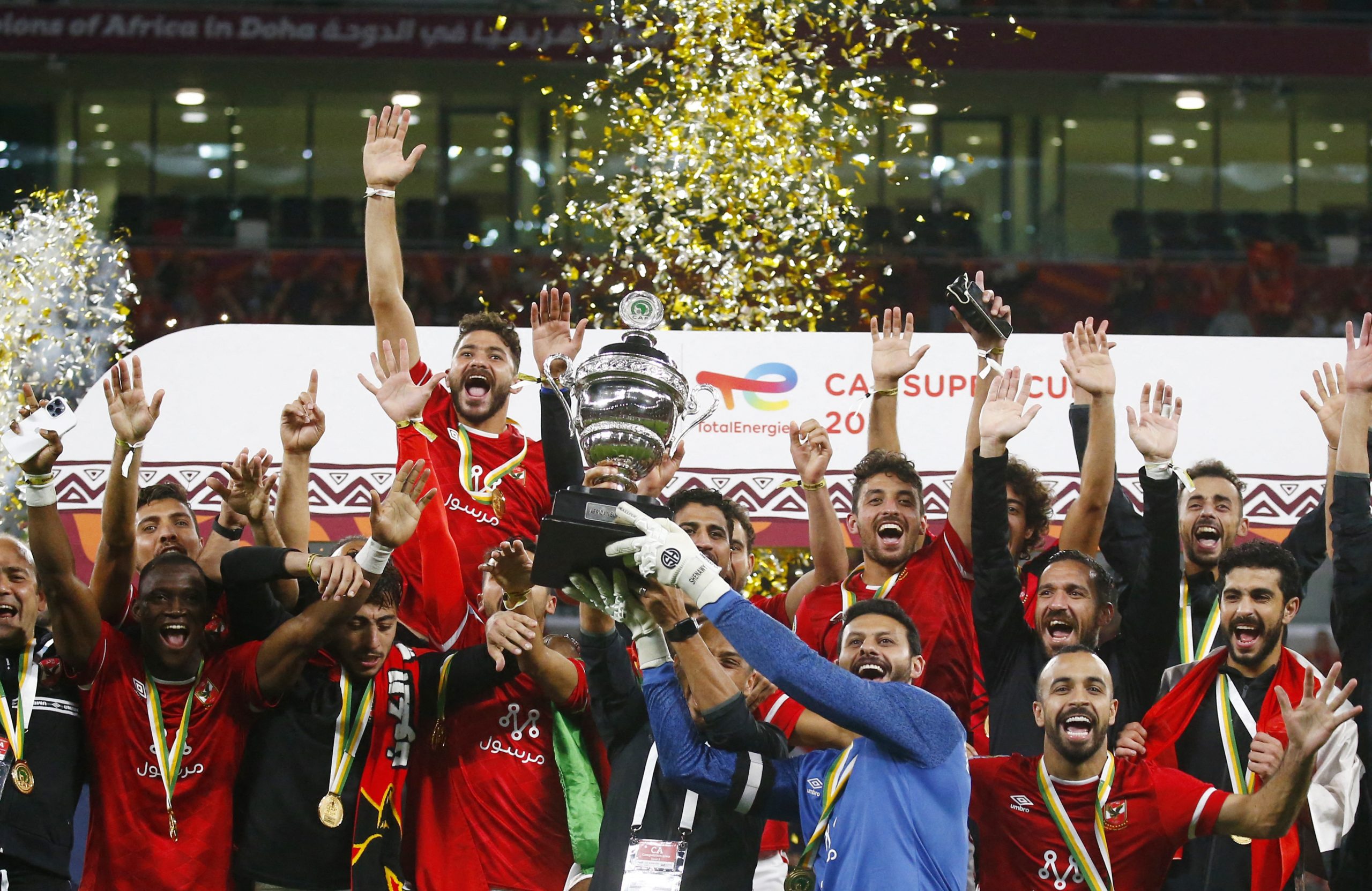 CAF Super Cup in Doha: Al Ahly Defends Title in Thriller