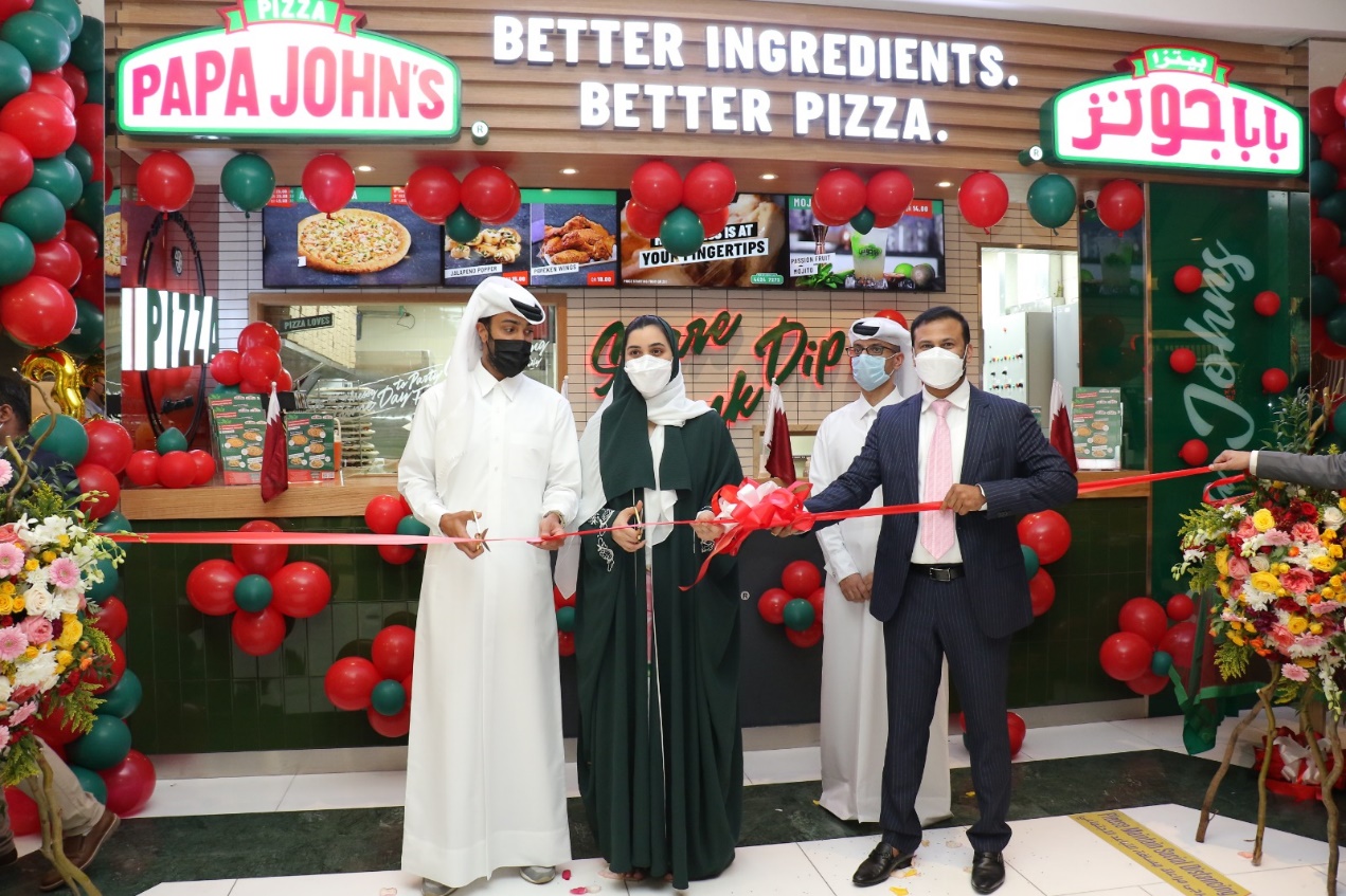Papa John's Open Two New Outlets in Qatar's in Single Day!