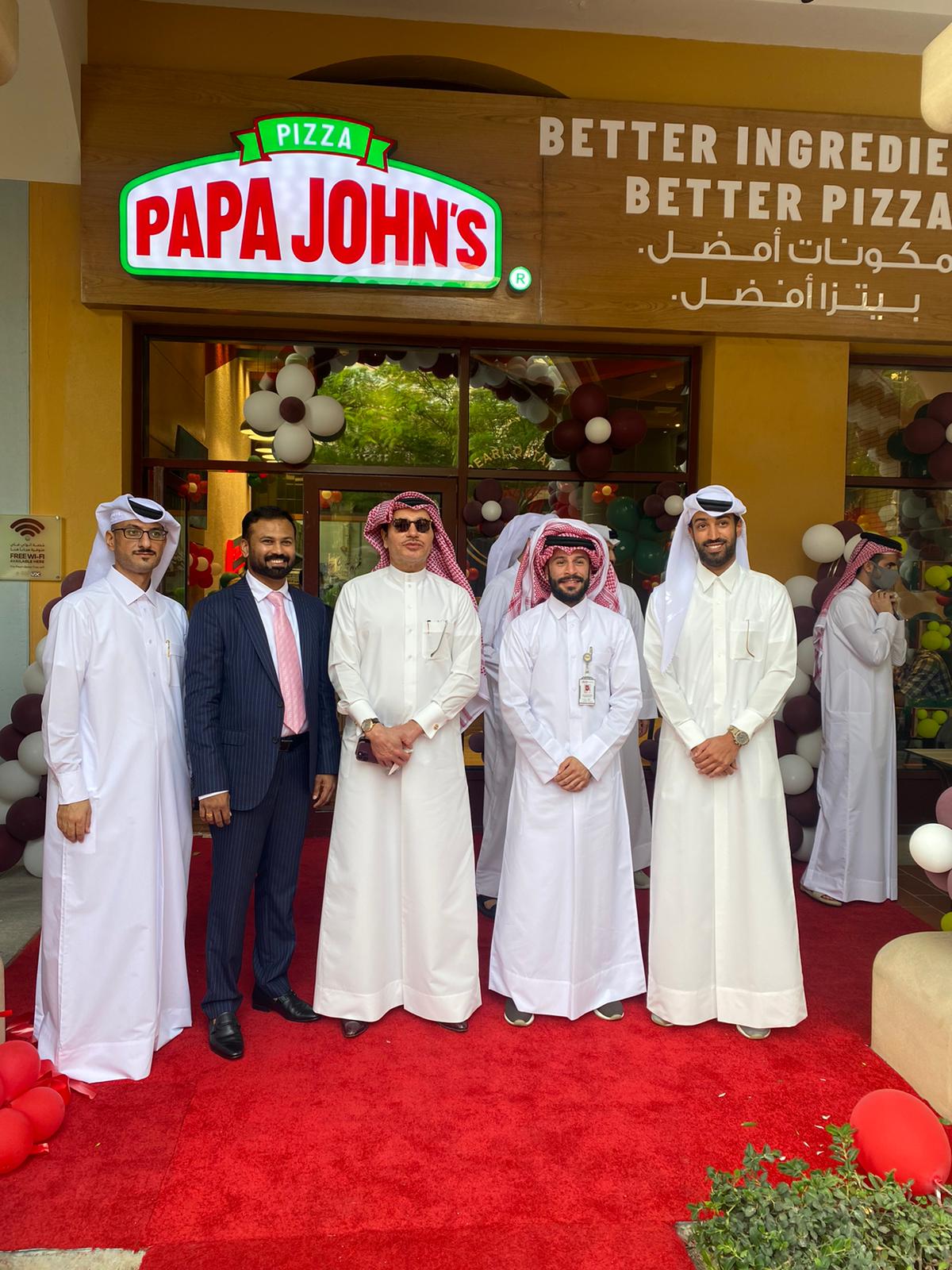 Papa John's Open Two New Outlets in Qatar's in Single Day!