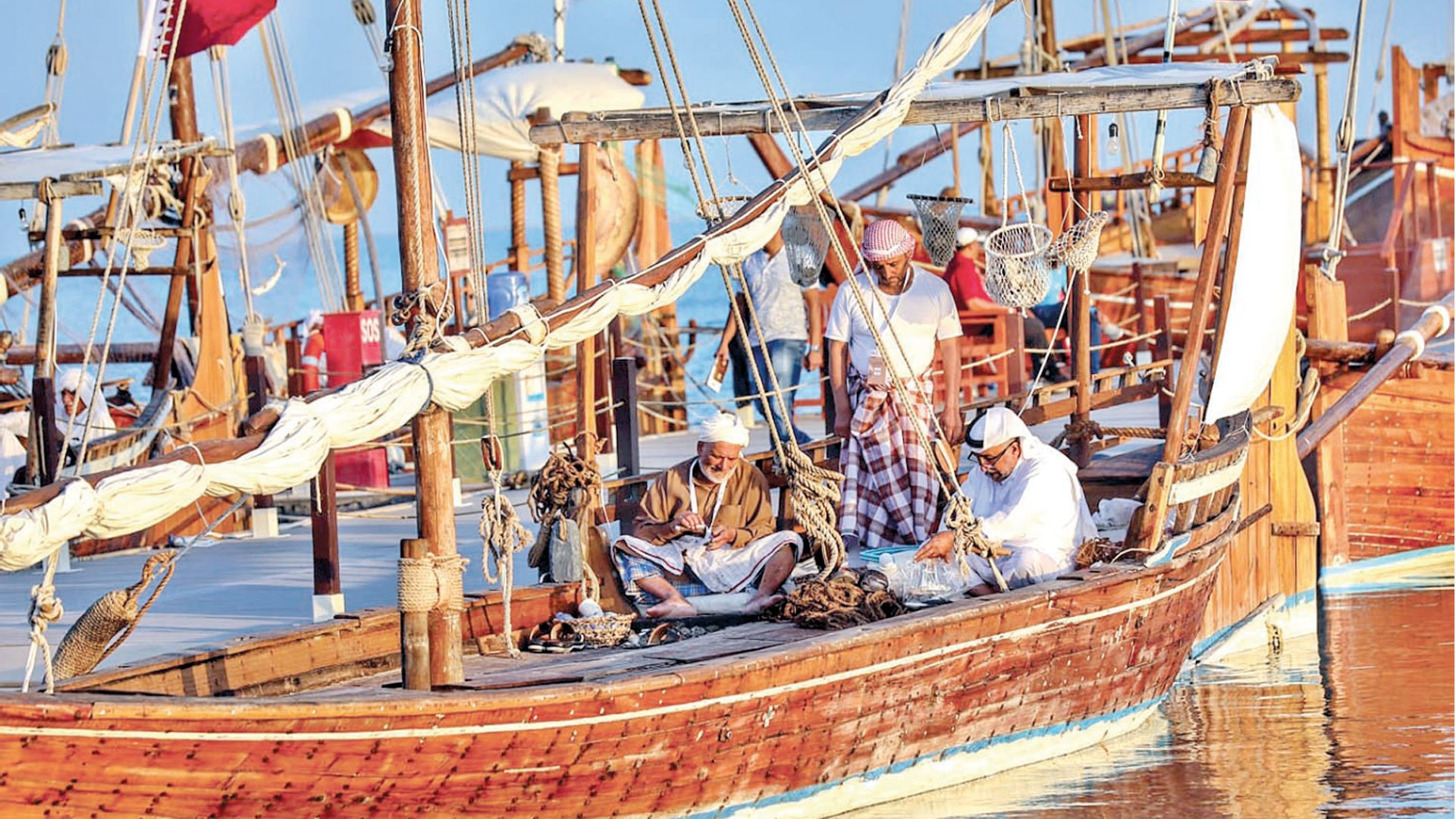 Ministry of Culture Partakes in Katara Traditional Dhow Festival