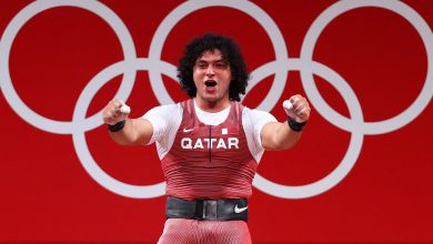 Qatar's Faris Ibrahim Wins Best Lifter Award in Arab Weightlifting Championship