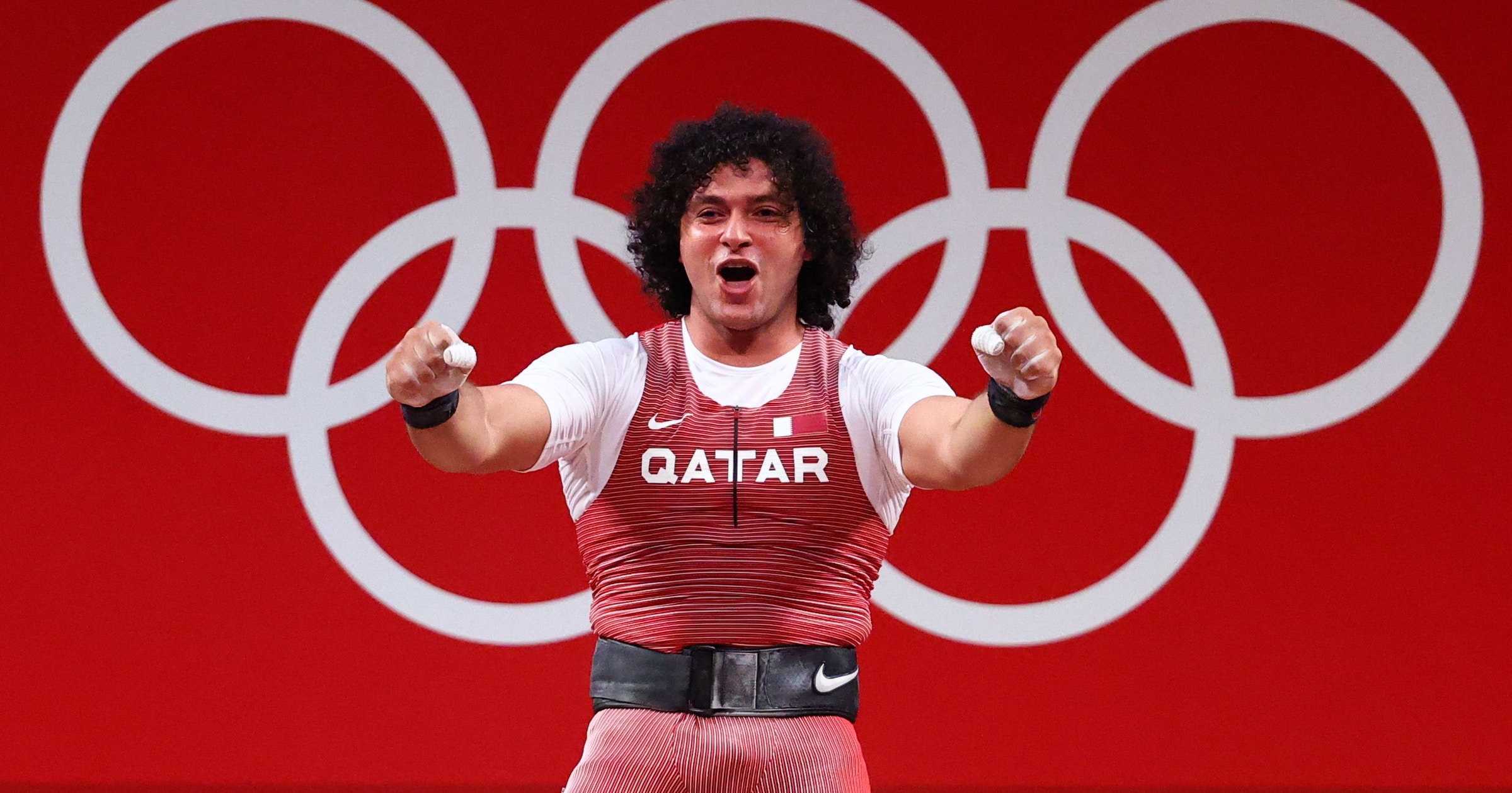 Qatar's Faris Ibrahim Wins Best Lifter Award in Arab Weightlifting Championship
