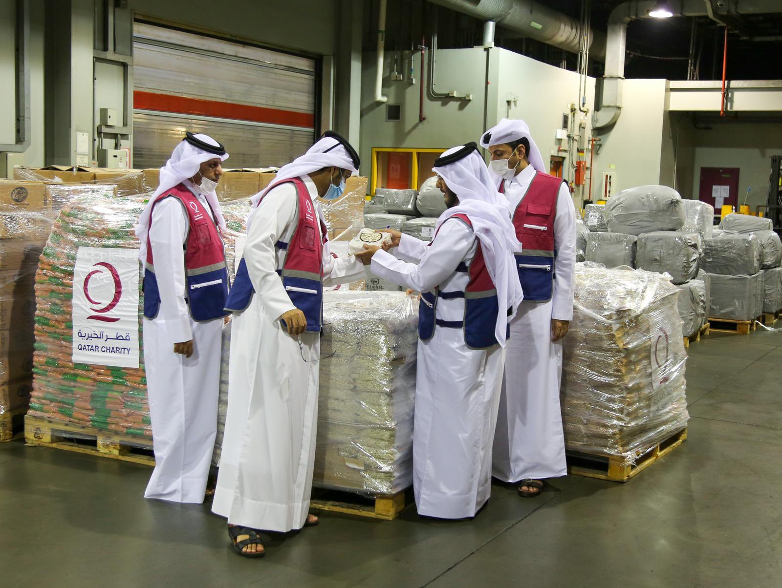 Qatari Plane Carrying Humanitarian Aid Arrives in Kabul