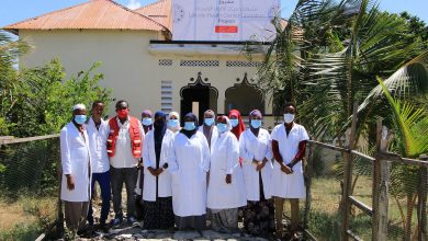 QRCS Provides Health Care for IDPs in Somalia